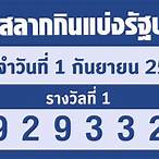 ตรวจลอตเตอรี่ 1 มิถุนายน 65